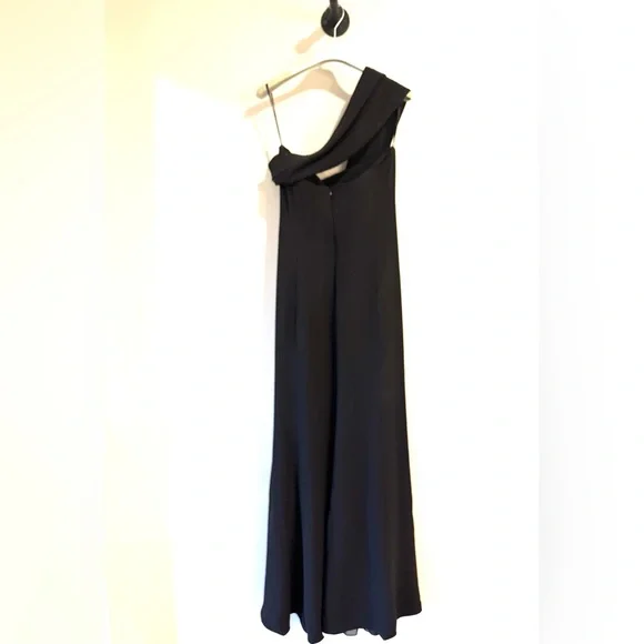 EUC Women’s Custom Armani Collezioni Classic Black Dress 6